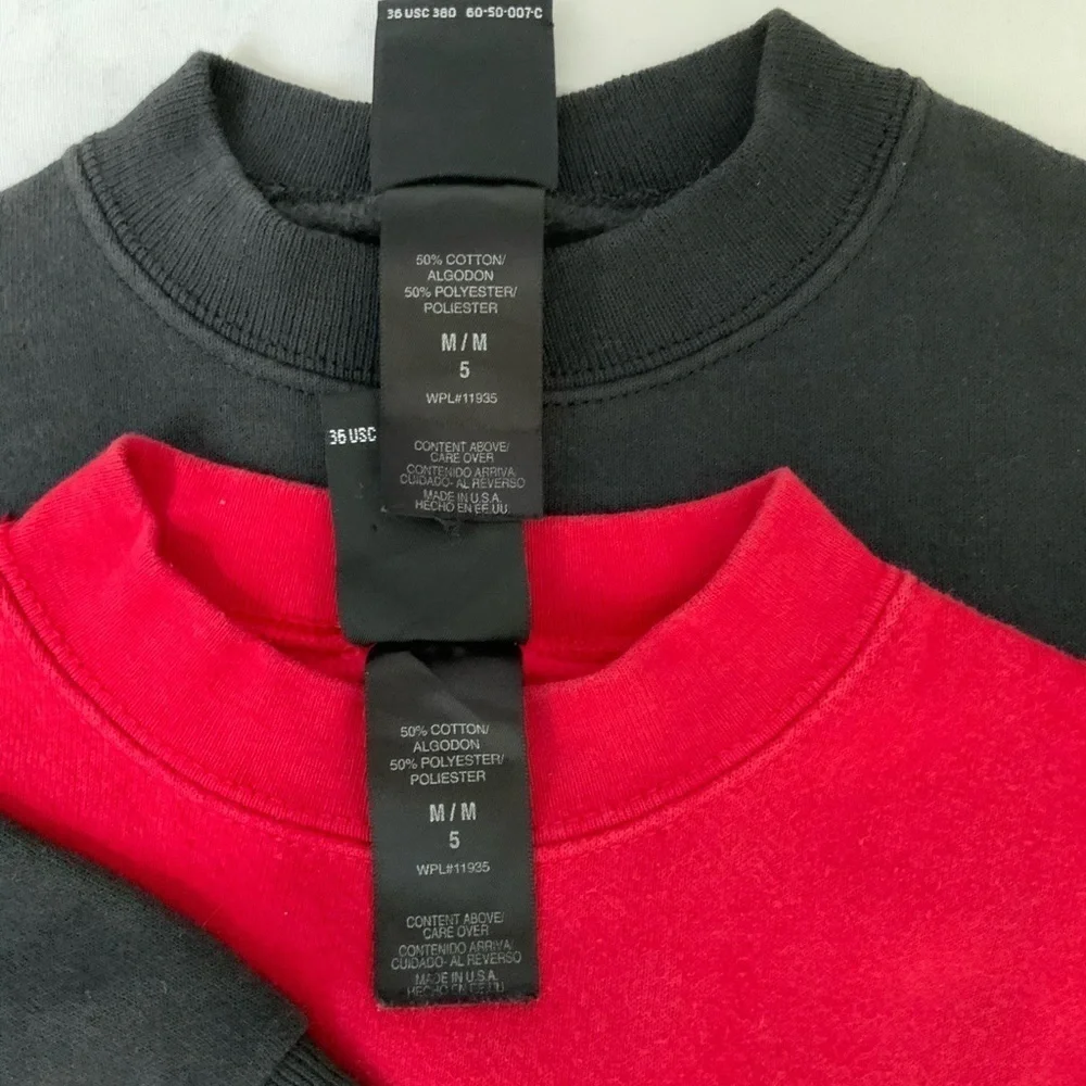 USA OLYMPIC Crew Neck Sweatshirts SET OF 2 Size 5